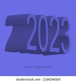 vector illustration happy new year 2023