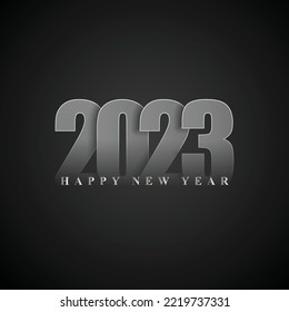 Vector illustration for Happy New year 2023 background poster banner flyer card