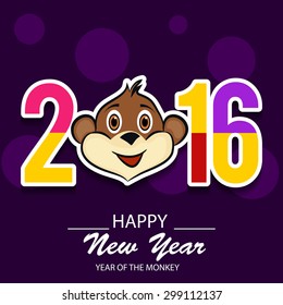 Vector illustration for Happy New Year. 
