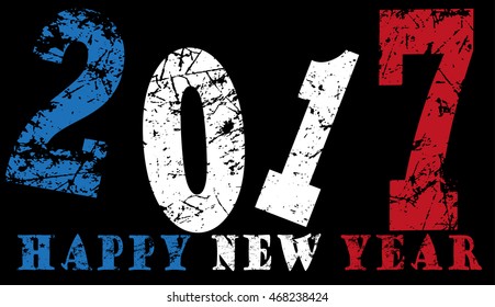 Vector illustration of a happy new year
