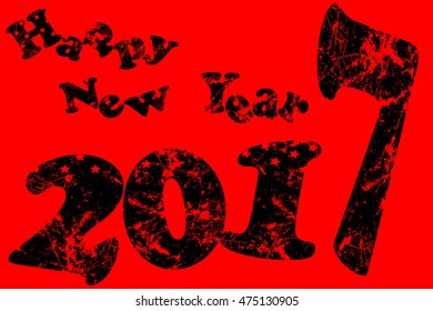 Vector illustration of a happy new year