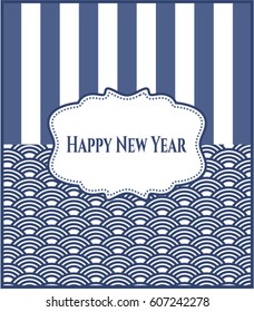Vector Illustration of Happy New Year colorful banner

