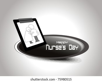 vector illustration for happy nurse's day celebration