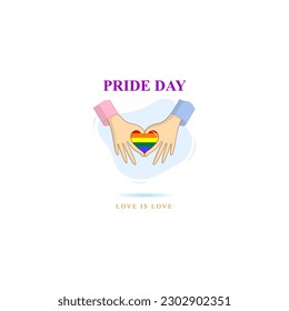 Vektorgrafik von Happy Pride Month Social Media-Geschichte-Feed-Set-Mockup-Vorlage