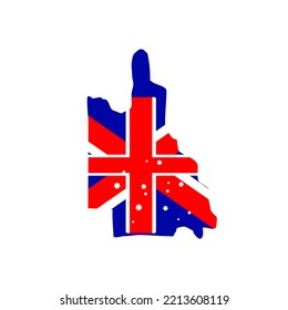 Vector illustration of Happy Queensland Day, queensland australia themed decorative element