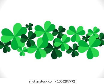 Vector illustration of Happy Saint Patrick's Day.