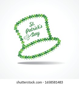 Vector illustration of Happy Saint Patrick's Day Stock Vector