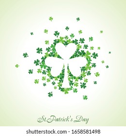 Vector illustration of Happy Saint Patrick's Day Stock Vector