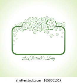 Vector illustration of Happy Saint Patrick's Day Stock Vector