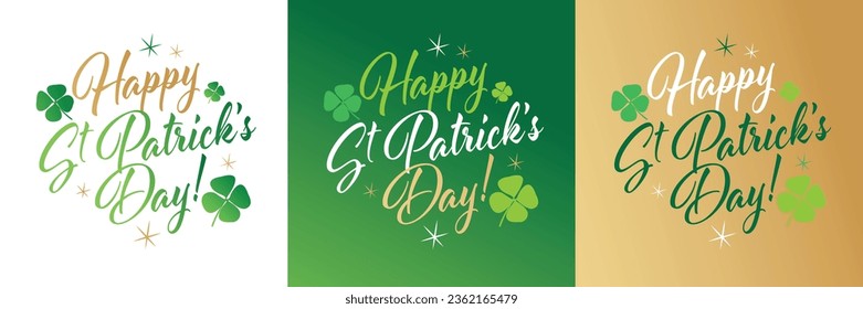 Imagen vectorial del Día del Feliz San Patricio