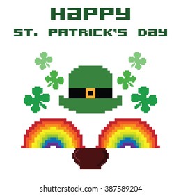vector illustration / happy saint patricks day 