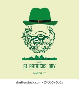 Vector illustration of Happy St. Patrick's Day