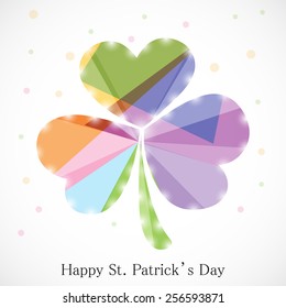 Vector illustration for Happy St. Patrick's Day.