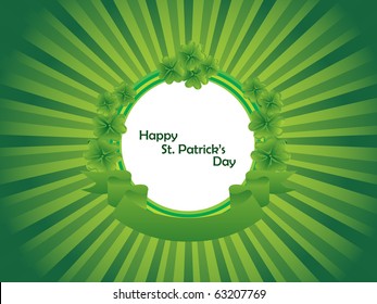 vector illustration for happy st patrick's day