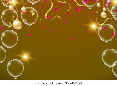 Vector illustration Happy Valentine's day background present composition for a trendy banner, poster or greeting card with space for your text