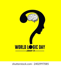 Vector illustration of Happy World Logic Day