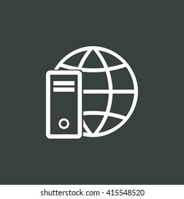 Vector illustration of hardware internet icon. Premium quality web icon Vector illustration of hardware internet icon. Premium quality web icon