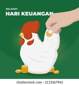 Vector Illustration for Hari Keuangan