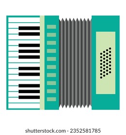 Vector Illustration of Harmonium Icon