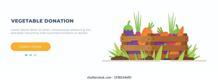 Vector illustration of harvesting the old crop and planting the new one. Gardening in a vegetable garden or orchard.