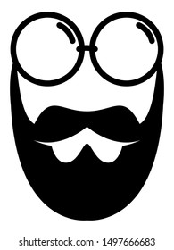 Vector Illustration of the Hasidic Jew Icon