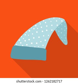 Vector illustration of hat dreams and night icon
