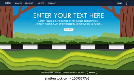 vector illustration. Header for website. Website template for websites, or apps. Design background header website. Vector art