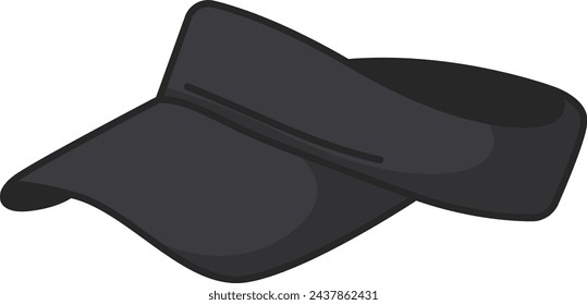 Vektor-Illustration der Kopfbedeckung und Mütze Logo. Kollektion von Kopfbedeckungen und Zubehör Stock Symbol für Web.