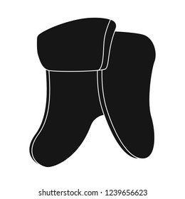 Vector illustration of headgear and cap symbol. Collection of headgear and accessory stock symbol for web.