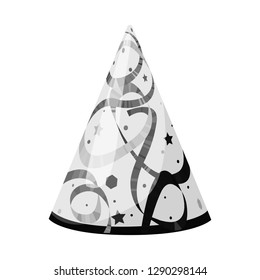 Vector illustration of headgear and napper logo. Set of headgear and helmet vector icon for stock.