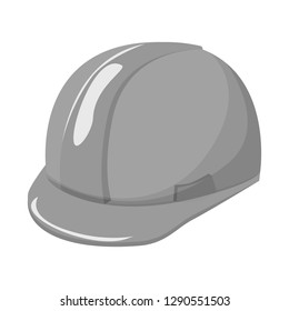 Vector illustration of headgear and napper symbol. Set of headgear and helmet stock vector illustration.