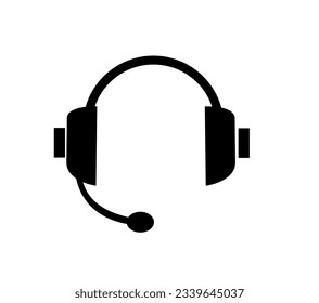 Vector illustration headphone icon design