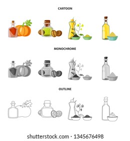 Vector illustration of healthy  and vegetable  logo. Set of healthy  and agriculture stock vector illustration.