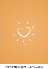 Vector illustration of heart