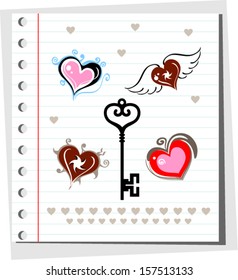 Vector illustration of heart