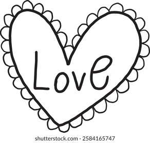 vector illustration of a heart