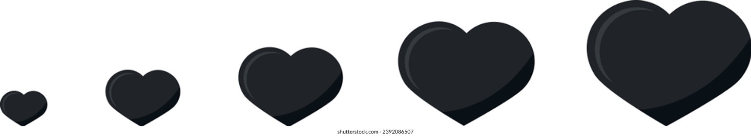 vector illustration of a heart on a transparent background