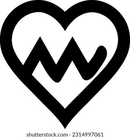 vector illustration of heart shape