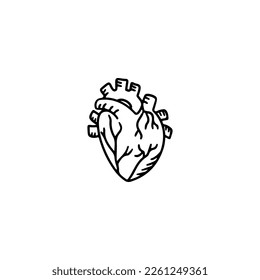 vector illustration of heart shape concept