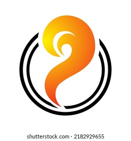 A vector illustration of Heat Wave Symbol Logo Icon in white background 