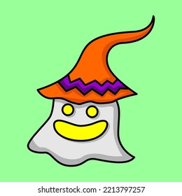Vector illustration of helloween characters and knick-knacks