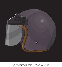 a vector illustration of a helmet
for stickers