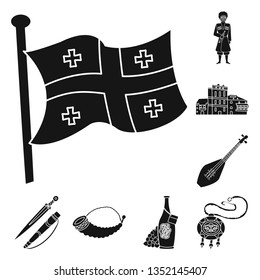 Vector illustration of heritage and originality icon. Set of heritage and traditions stock symbol for web.