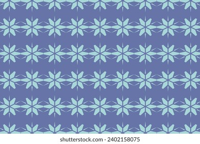 Vector illustration of hexagon star motif pattern.