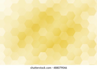 vector illustration of hexagons on a gold background. a series of polygonal backgrounds. geometric pattern with gradient. ideas for your business presentations, printing, design.