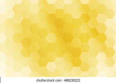 vector illustration of hexagons on a gold background. a series of polygonal backgrounds. geometric pattern with gradient. ideas for your business presentations, printing, design.