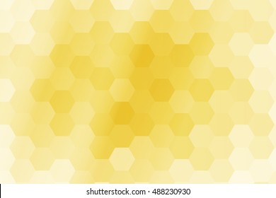 vector illustration of hexagons on a gold background. a series of polygonal backgrounds. geometric pattern with gradient. ideas for your business presentations, printing, design.