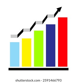 Vector illustration High Data Statistic