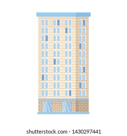 Vector illustration of high and rise icon. Collection of high and house stock symbol for web.