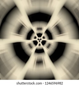 Vector illustration of high speed light effect, Abstract geometric vector elements fast zoom speed motion background for Design, Abstract technology speed concept, speed jump